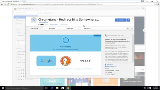 How To Replace Cortana's Bing Search In Windows 10 смотреть онлайн