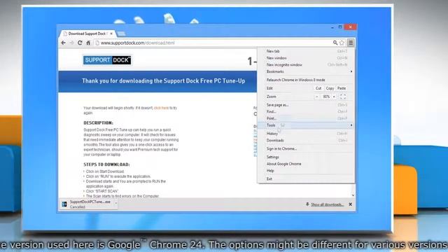 Manage File Downloads on Google™ Chrome on Windows® 8 смотреть онлайн