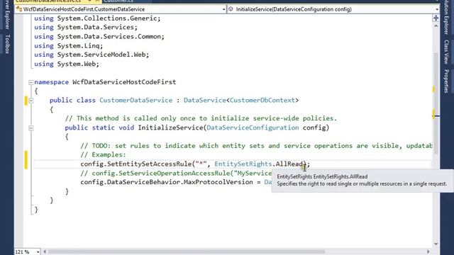WCF Data Service Host Code First смотреть онлайн