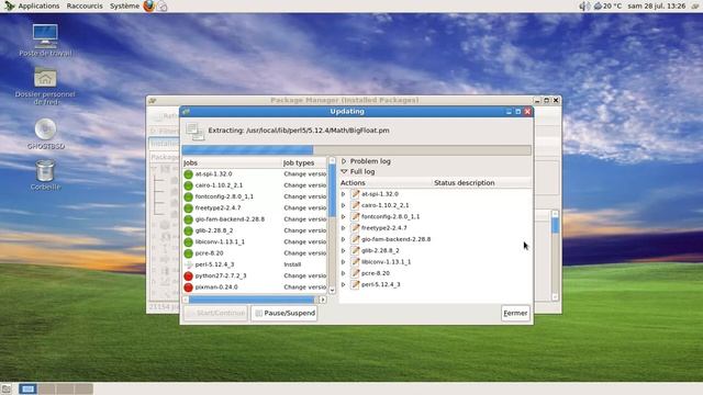 GhostBSD 3.1 beta 1 - Gnome 2 смотреть онлайн