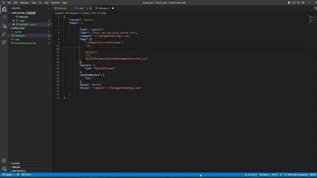 3. Install Visual Studio Code C++ & CompilerMingw ( G++,clang++,cl.exe )