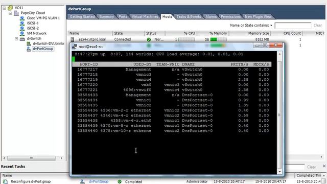 VMware Load-Based Teaming (LBT) смотреть онлайн