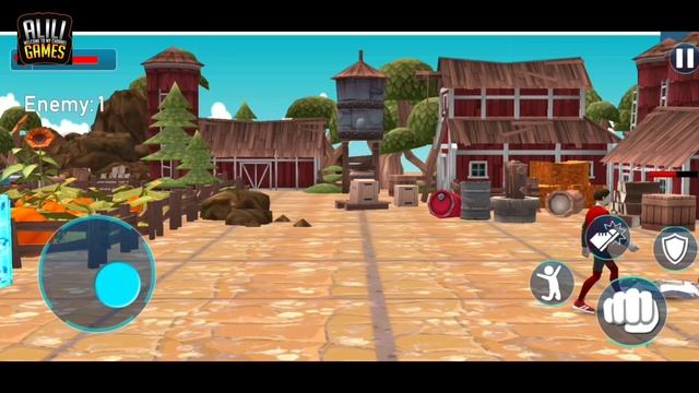 SPIDER FIGHTER MAN HERO Gameplay Walkthrough (Android/IOS/APK) - Part 1 смотреть онлайн