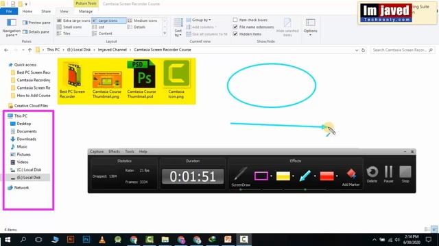 Best Video Recorder for PC Windows 7 8 10 with live Recording Screen Draw and Highlight feature | 0 смотреть онлайн