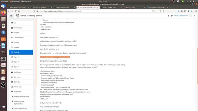 How to install Odoo on a real server? смотреть онлайн