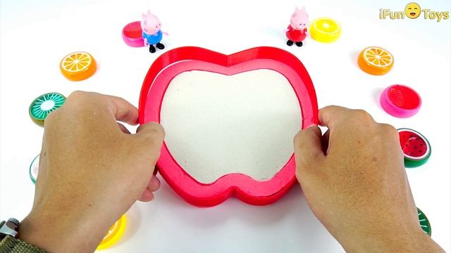 Learn Colors With Watermelon Fruit Fun Toys Learn Numbers How Make Mad Mattr For Kids смотреть онлайн