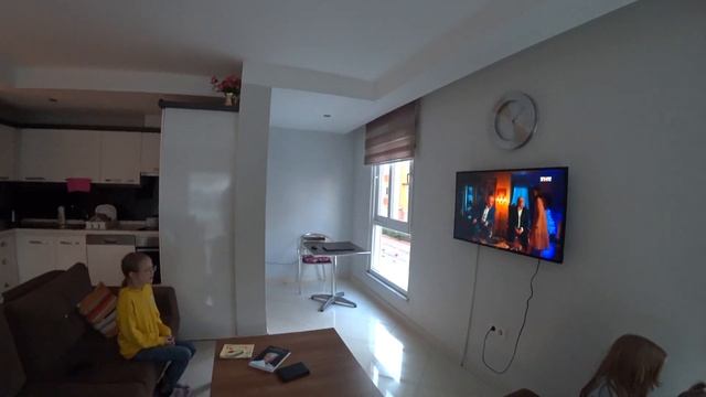 Тур по нашей квартире 2+1 в Аланье (район Оба, Турция). Стоимость аренды в Аланье смотреть онлайн