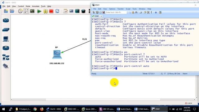 CCNP-Switch 300-115-Dot1x смотреть онлайн