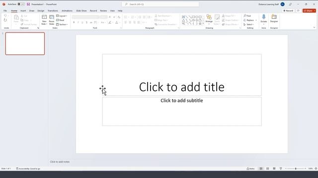 Creating a PowerPoint Presentation - PowerPoint 2021 for Office 365 for Absolute Beginner смотреть онлайн