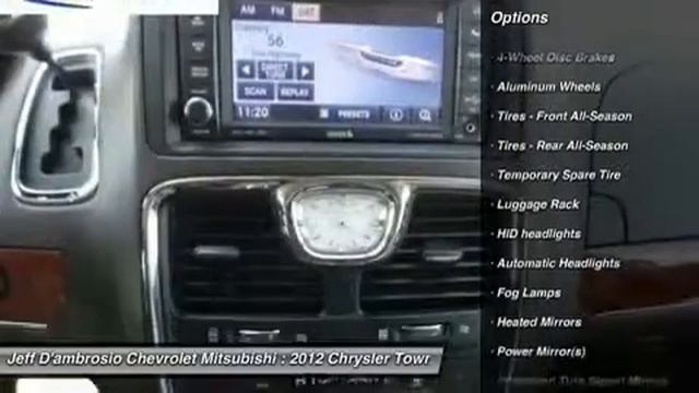 2012 CHRYSLER TOWN & COUNTRY Oxford, PA P3040 смотреть онлайн