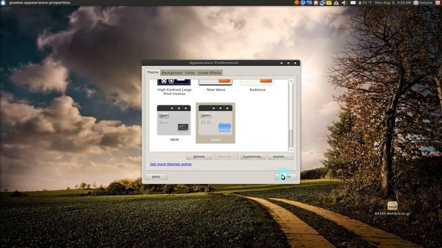 Install GTK Themes - Ubuntu 10.04 смотреть онлайн