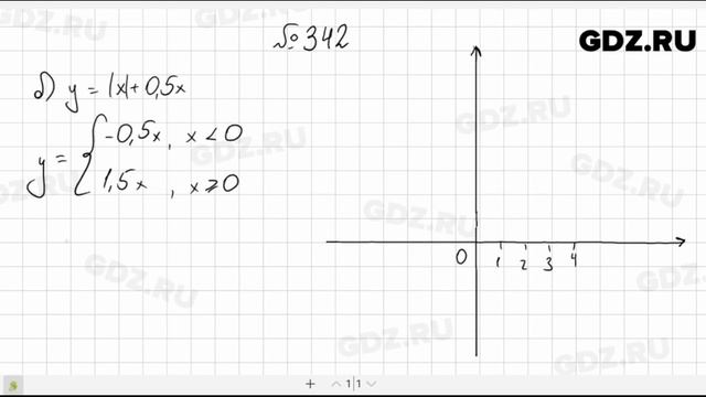 № 342- Алгебра 7 класс Макарычев смотреть онлайн