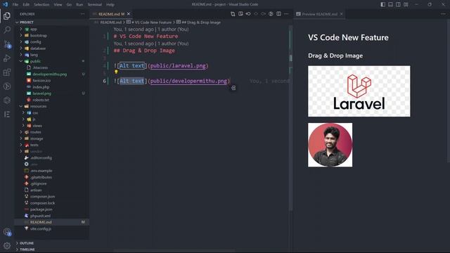 VS Code Drag & Drop Image/Video Into Markdown File 🔥 смотреть онлайн
