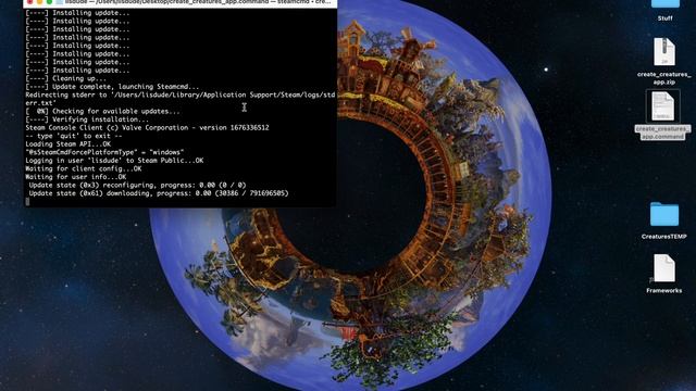 Creatures Docking Station macOS Installer смотреть онлайн