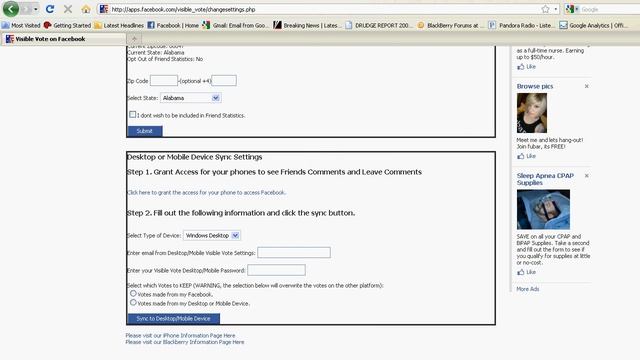 Sync Visible Vote iPhone, Blackberry, Windows To Facebook Version of Visible Vote смотреть онлайн
