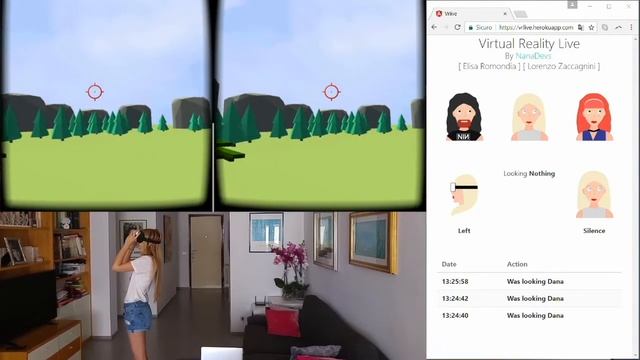 Realtime VR Web dashboard смотреть онлайн