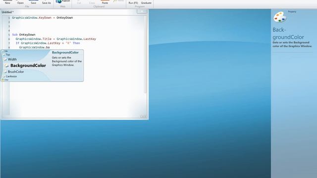 Graphics Window - User Input смотреть онлайн