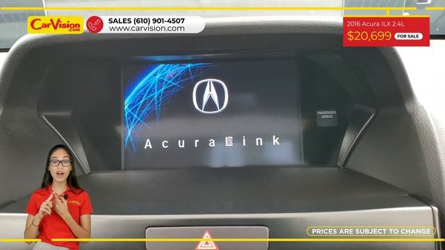 2016 Acura ILX 2.4L w/Technology Plus & A-SPEC Packages NAVIGATION SUN | #Carvision смотреть онлайн
