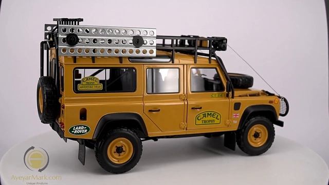 Land Rover Defender 110 Camel Trophy Edition - Almost Real (1:18)