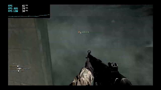 ATI X1650 256MB Call of Duty 4 Modern Warfare BENCHMARK смотреть онлайн