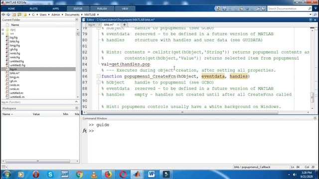 POP-Up menu and axes in GUI Using MATLAB software смотреть онлайн