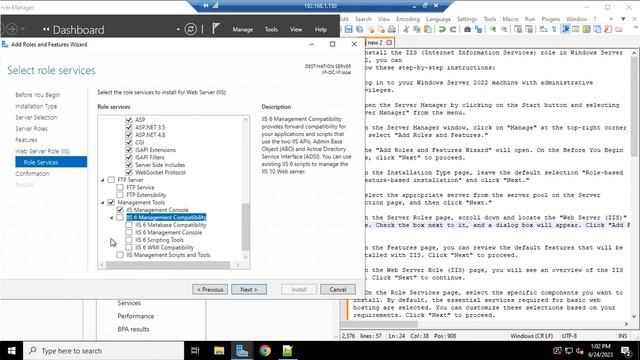 Step-by-Step Guide: Installing Web Server IIS on Windows Server 2022 смотреть онлайн