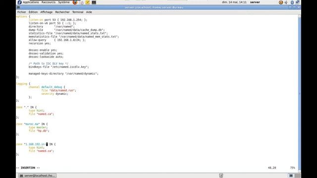Bind Configuration (Linux Fedora 14) смотреть онлайн