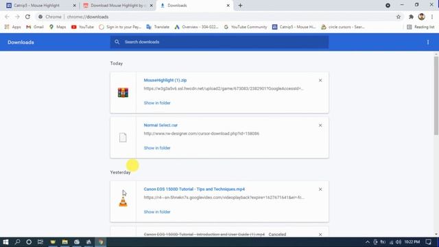How To Highlight Mouse Pointer in Windows 10,11 || Highlight Mouse Cursor 2022 смотреть онлайн