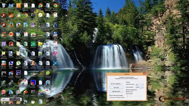 Waterfalls Windows Livewallpaper