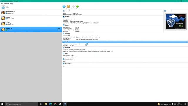 Solving Virtualbox error [Failed to open session] on Windows 10. смотреть онлайн