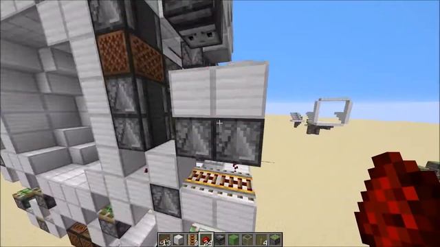 Minecraft redstone showcase: 6x6 dual-sided seamless cave door showcase. Compact version [1.15&1.16 смотреть онлайн