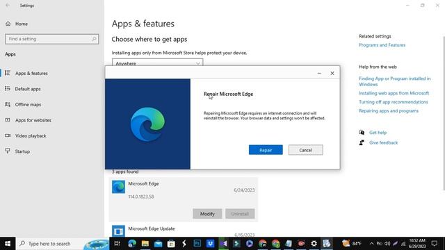 How To Remove And Reinstall Microsoft Edge In Windows 10 смотреть онлайн