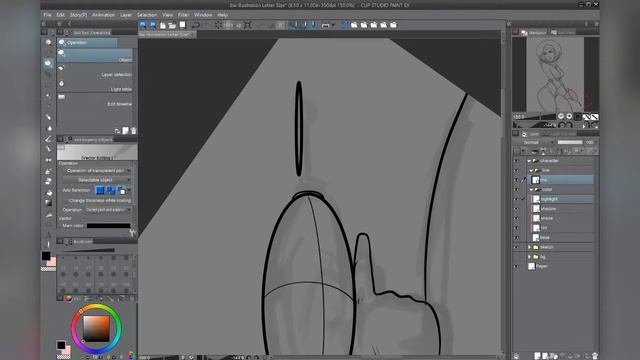Clip Studio Paint EX - How I Draw - Melany SpaceGirl - Surface Pro 4 смотреть онлайн