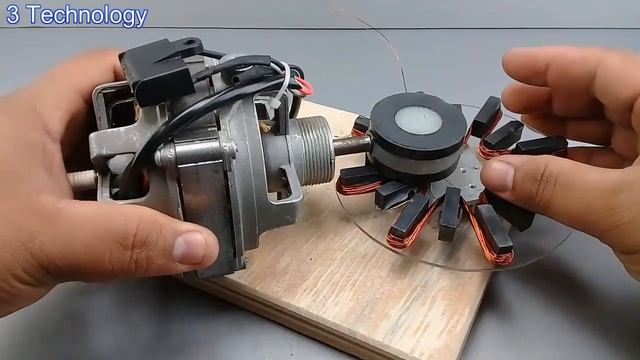 I make free energy generator 220v 3000w with magnet activities use copper wire and ac fan motor смотреть онлайн
