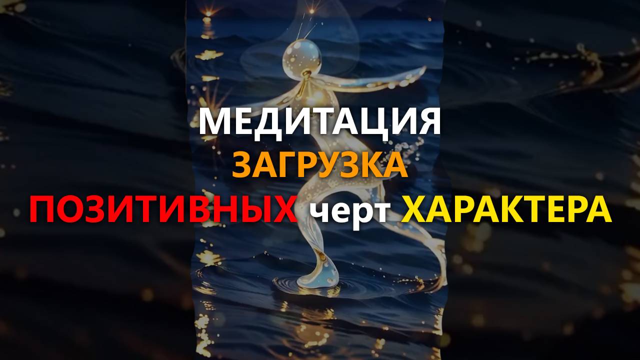 МЕДИТАЦИЯ "ЗАГРУЗКА ПОЗИТИВНЫХ черт ХАРАКТЕРА" #исцеляющаямедитация #исцелениедуши #психосоматика смотреть онлайн
