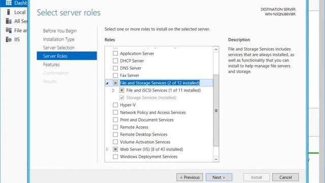 Win Server 2012 Install File Server Resource Manager смотреть онлайн