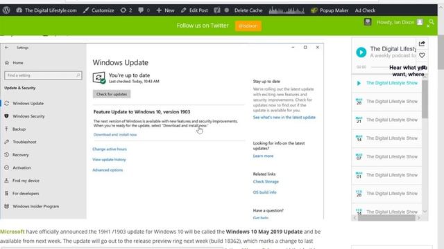TDL News #1 – Windows 10 May 2019 Update, 20H1 and more смотреть онлайн