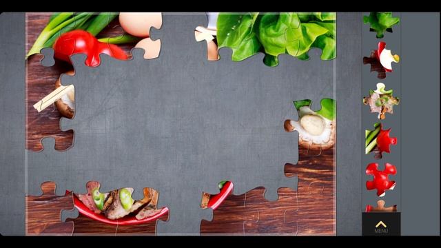 Magic Puzzles. Noodles 🫑🍜🌶️ With Eggs 🥚 And Meat 🥩 ¦ My Gaming Town. смотреть онлайн