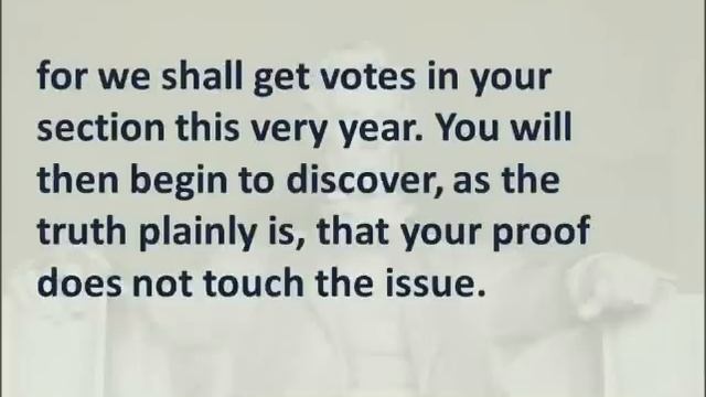 Abraham Lincoln - Cooper Union Speech - 1860 - Hear the Full Text смотреть онлайн