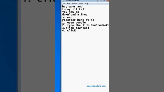 HOW TO DOWNLOAD A FREE SCREEN RECORDER FOR WINDOWS! смотреть онлайн