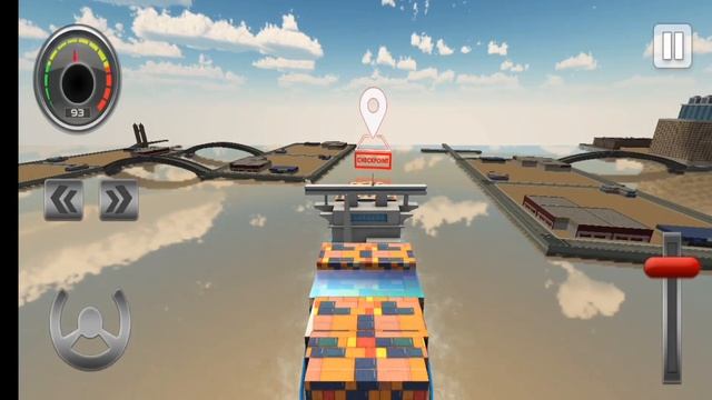 Cargo Ship 🚢 Simulator | Ship Game - Android Gameplay смотреть онлайн