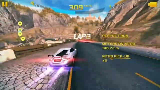 Asphalt 8 || Jaguar XKR-S GT || Clifftop Run || Gameplay #28 || Amideks Gaming || смотреть онлайн