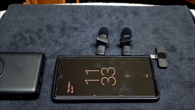 Unboxing and review of the Wireless Lavalier Microphone for mobile type-C GM-K60J14 смотреть онлайн