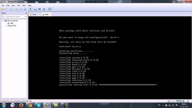 1- Set IP To Mikrotik ( Using VMWare) смотреть онлайн