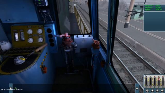 ЗАПУСК ПС В TRAINZ 12 ЧМЭ3Т-7321 И ТЭМ-2 смотреть онлайн