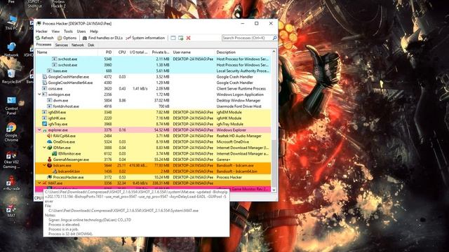 xshotสอนเปิด2น่าจอ ด้วยโปรแกรมProcess Hacker 2 смотреть онлайн