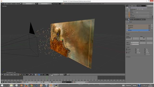 How to animate a Nebula with free Software (Blender 3D) смотреть онлайн