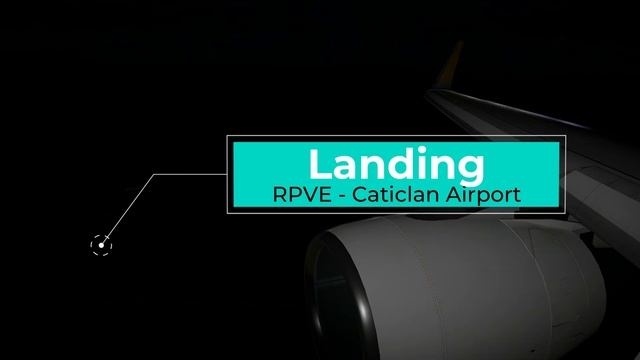 Manila to Caticlan (RPLL - RPVE) (A319 120-140) X-Plane 11 смотреть онлайн