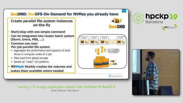 Taming I/O-hungry application beasts with NVMesh & BeeGFS смотреть онлайн