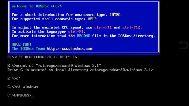How to run windows 3.1 for android with magic dosbox смотреть онлайн